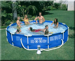 12x30 Intex Metal Frame Pool