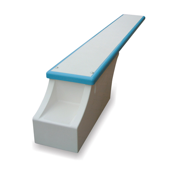 White Diving Board