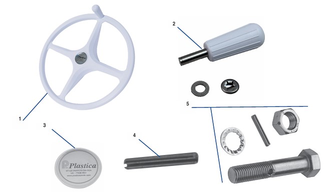 Slidelock Steering Wheel Components