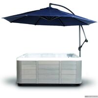 Spa side umbrella   navy